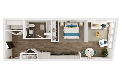 SEA STACK, Stduio, 1 Bath at Marina Square, Washington